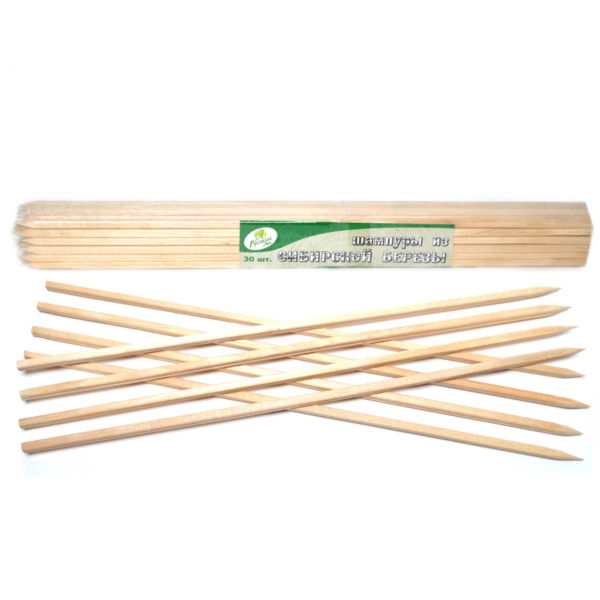 Шампуры из берёзы 30